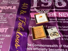 40th Birthday Decorations And Gift for Women 1986 Happy 40th Birthday
