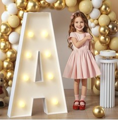 Imprsv Party Marquee Light-Up 3FT, Alphabet , Numbers, and Icons Full Set-New