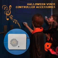 Halloween Sound Sensor Scream Speaker Scary Voice-Activated Party Prop