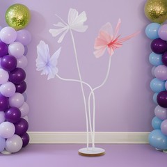 Artificial Giant 3-head Butterfly Decorations for Indoor/Outdoor Wedding Decor