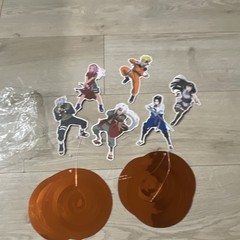 Naruto Hanging Party Decoration Set Multicolor Anime Character Kids