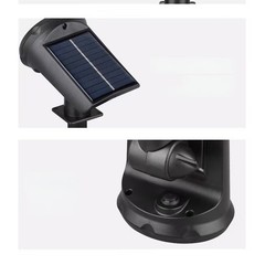 Outdoor Waterproof Solar Spot Light 7LED 10LED for Lawn Garden Warm White RGB