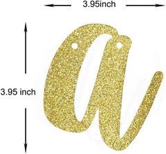 Just Engaged Banner Gold Glitter Paper Engagement Party Hanging Decoration Sign