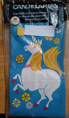 Candelarias 30 Multicolored Bags Unicorn Geometric Design Candlelit Driveway