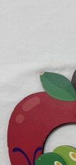 PANTIDE Hungry Caterpillar One Letter Sign Wooden Table Centerpiece for School