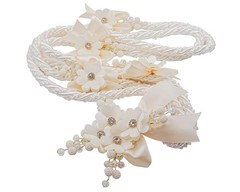 Ivory Wedding Lasso Rope Traditional Lazo Cord Ivory