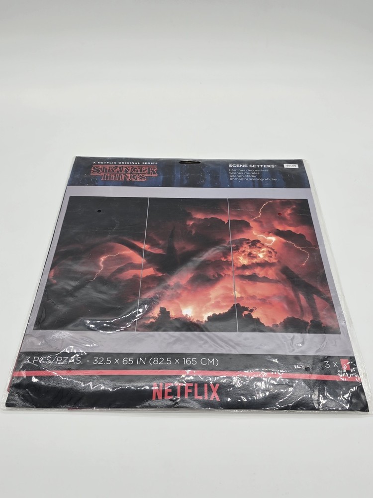 Stranger Things Wall Scene Setters Netflix NEW