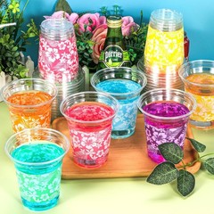 72 Pack Hawaiian Luau Party Decorations Cups -14OZ Disposable Tropical Party …