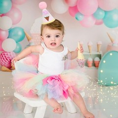 Ice Cream 1st Birthday Cone Hat – Sweet One First Birthday Hat, Ice Cream 1st…