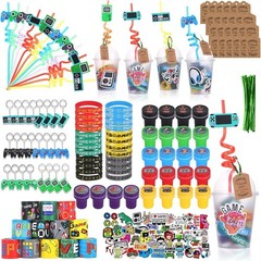 292 Pcs Gaming Party Decorations Bundle