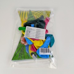 Tropical Party Decorations Set Bunting & Balloons Aloha Hawaiian Tiki Summer