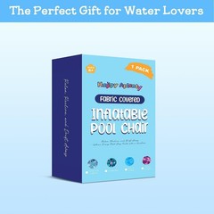 Inflatable Pool Float Chair – Pool Floats Adult Heavy Duty, Water Floating Lo