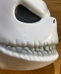Disney Nightmare Before Christmas Jack Skellington Candy Bowl Skull Halloween
