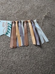 Pre-Strung 6ft Oh Baby Banner Neutral Baby Shower Decorations Woodland