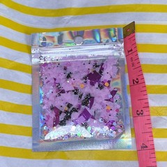 Unique Pink Confetti Glitter Pastel Orange Sparkle custom Paper Bling Girly