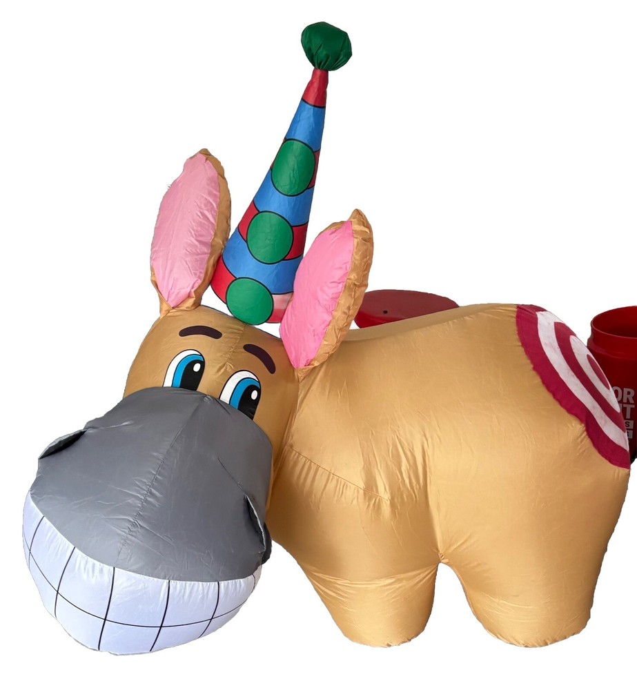 Gemmy Airblown Pin Tail On The Donkey 4ft Inflatable Replacement (Donkey Only)