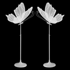 1PC Wedding Butterfly Floor Lamp Romantic Glowing LED Butterfly Ambient