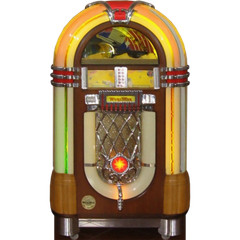SS11021 Jukebox 1950s 50s Vintage Cardboard Cutout standup