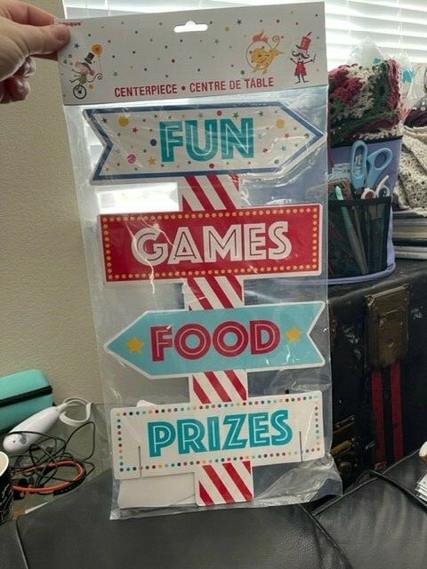 Circus Carnival Party Table Centerpiece New!!!