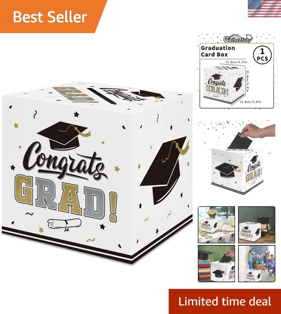 2026 Graduation Decoration Card Box – Durable Paper and Lightweight Design