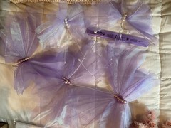 Fairy 1st Birthday Party Decoration Set Pink Gold White Floral Backdrop Banners