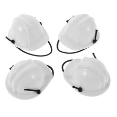 4pcs Mini Safety Hats: Miniature Reptiles Work For Small Pets Pet