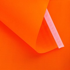 Consummate 25 Pack Solid Orange Flag Small Mini Plain Orange DIY Flags on Stick,