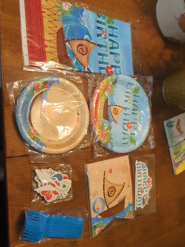 Moana Birthday Party Supplies