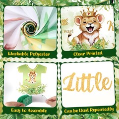 Lion Baby Shower Party Decorations A Little King is on His Way Banner Lion De…