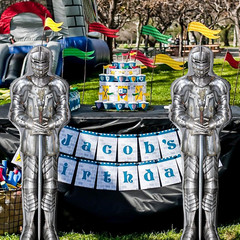 Knight Party Balloons Medieval Castle Decorations Supplies Aluminium Foil Ballo