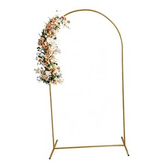 Gold Metal Arch, Iron Stand for Weddings, Parties & Events 1.2*2.2m