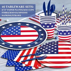 Vibrant Balloon Assortment for Independence Day