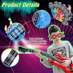 Funny Music Sunglasses & Inflatable Microphone