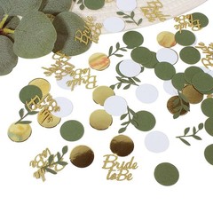 , Gold Glitter Wedding Table Confetti, Bridal Shower Decorations, Bride to Be…