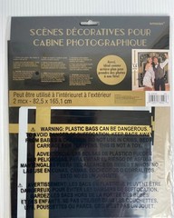 Gatsby Party Photo Backdrop Roaring 20s Scene Setter by Amscan New