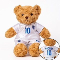 Soccer Jersey Teddy Bear Plush Toy Football Fan Gift Stuffed Animal