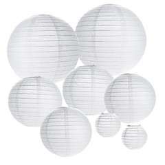 BEST BUNDLE PACKS of 8″ 12″ 16″ Chinese Paper Lantern Wedding Party Decoration