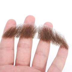 Realistic Mustache and Fake Beard for Men, Natural Looking Costume Mustache H…
