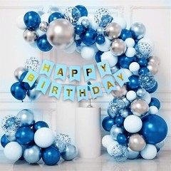 Party Propz Birthday Decoration Set – 52 Pcs for Kids, Adults