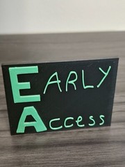 Early Access Badge With or Without Keychain – Gorilla Tag VR Game Oculus Rift