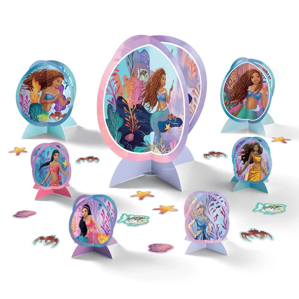 THE LITTLE MERMAID Beyond the Sea Table Centerpiece Kit (1) ~ Supplies Party
