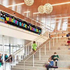 Large Welcome Back to School Banner 120X20 Inch Polyester Fabric, Back to School