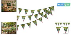 2026 Soccer Tournament String Flags – 20 Triangular Banners, Durable & Reusable