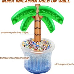 Tropical Palm Tree Cooler for Pool Parties