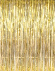 3.2 ft x 9.8 ft Metallic Tinsel Foil Fringe Curtains,Party Streamer Backdrop