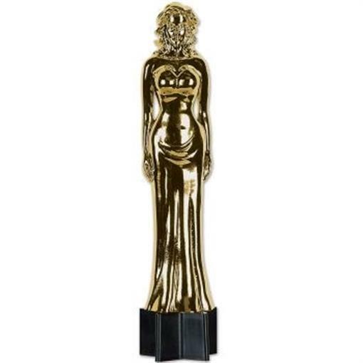 Jointed 5 Foot Awards Night Female Statue Trophy Movie Red Carpet Decoration