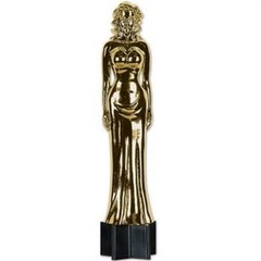 Jointed 5 Foot Awards Night Female Statue Trophy Movie Red Carpet Decoration