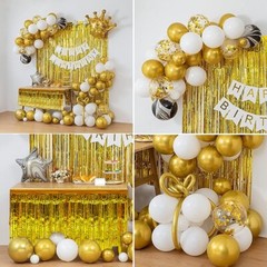 1 * 2-meter silver rain silk curtain graduation season party decoration supplies
