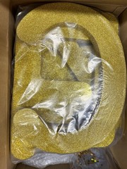 Class of 2026 Pool Floating Letters Graduation Decorations Gold Glitter 14PCS