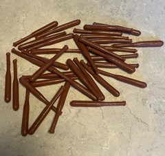 Plastic Baseball Bats Party Decorations Lot Of 30